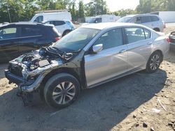 Salvage cars for sale at Baltimore, MD auction: 2013 Honda Accord LX