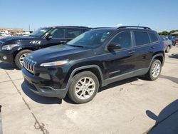 Salvage cars for sale from Copart Grand Prairie, TX: 2015 Jeep Cherokee Sport