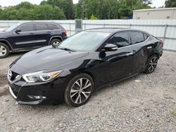 Salvage cars for sale at Augusta, GA auction: 2018 Nissan Maxima 3.5S