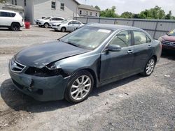 Salvage cars for sale at York Haven, PA auction: 2006 Acura TSX