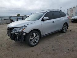 Nissan salvage cars for sale: 2015 Nissan Pathfinder S