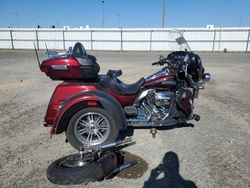 Salvage motorcycles for sale at Sacramento, CA auction: 2014 Harley-Davidson Flhtcutg TRI Glide Ultra
