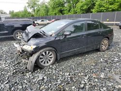 Salvage cars for sale at Waldorf, MD auction: 2011 Honda Civic EX