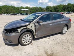 Salvage cars for sale at auction: 2016 Nissan Sentra S