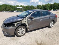 Salvage cars for sale from Copart Charles City, VA: 2016 Nissan Sentra S