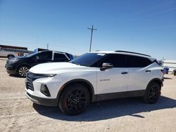 Salvage cars for sale at Andrews, TX auction: 2022 Chevrolet Blazer 3LT