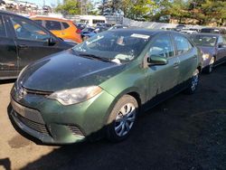 Salvage cars for sale from Copart New Britain, CT: 2014 Toyota Corolla L