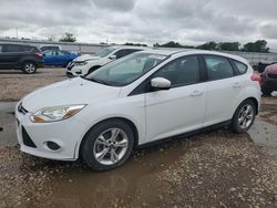 Salvage cars for sale from Copart Kansas City, KS: 2013 Ford Focus SE