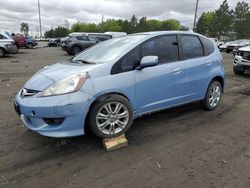 Salvage cars for sale from Copart Denver, CO: 2009 Honda FIT Sport