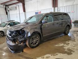 Salvage cars for sale at Franklin, WI auction: 2017 Dodge Grand Caravan SXT