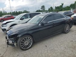 Mercedes-Benz c 300 4matic salvage cars for sale: 2021 Mercedes-Benz C 300 4matic