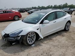 Salvage cars for sale at Houston, TX auction: 2023 Tesla Model 3