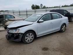 Salvage cars for sale at Harleyville, SC auction: 2017 Volkswagen Jetta S