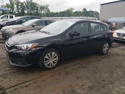 Salvage cars for sale at Spartanburg, SC auction: 2022 Subaru Impreza