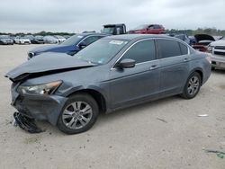 Salvage cars for sale at San Antonio, TX auction: 2012 Honda Accord SE