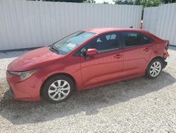 Toyota Corolla le Vehiculos salvage en venta: 2021 Toyota Corolla LE