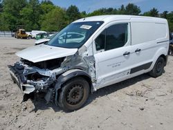 Salvage trucks for sale at Mendon, MA auction: 2015 Ford Transit Connect XL