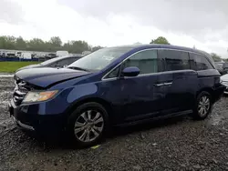Salvage cars for sale from Copart Hillsborough, NJ: 2015 Honda Odyssey EX
