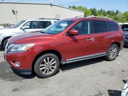 Salvage SUVs for sale at auction: 2013 Nissan Pathfinder S