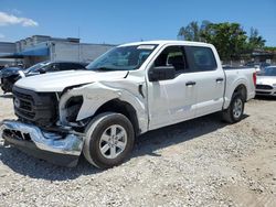 Salvage cars for sale from Copart Opa Locka, FL: 2021 Ford F150 Supercrew