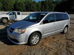Salvage cars for sale from Copart Gainesville, GA: 2012 Dodge Grand Caravan SE