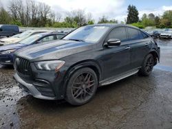 Mercedes-Benz salvage cars for sale: 2021 Mercedes-Benz GLE Coupe AMG 53 4matic