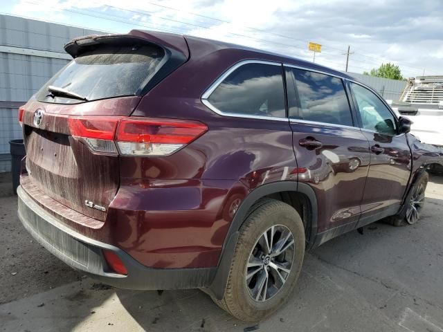 2019 Toyota Highlander LE