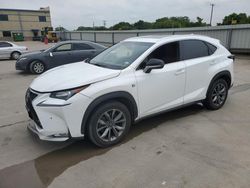 Salvage cars for sale at Wilmer, TX auction: 2017 Lexus NX 200T Base