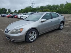 Salvage cars for sale at Columbus, OH auction: 2008 Acura RL