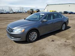 Salvage cars for sale at Rocky View County, AB auction: 2014 Volkswagen Passat S