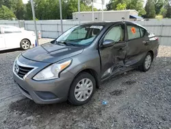 Salvage cars for sale from Copart Augusta, GA: 2018 Nissan Versa S