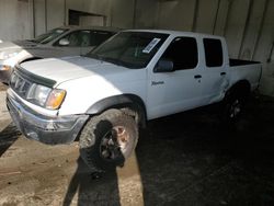Salvage cars for sale at Madisonville, TN auction: 2000 Nissan Frontier Crew Cab XE