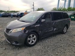 Salvage cars for sale at Windsor, NJ auction: 2011 Toyota Sienna LE
