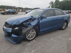 Volkswagen salvage cars for sale: 2015 Volkswagen Jetta SE