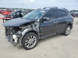 Salvage cars for sale from Copart Wilmer, TX: 2016 Toyota Rav4 Limited