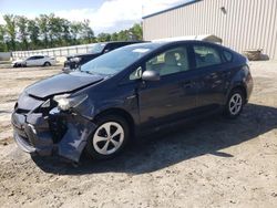 Salvage cars for sale at Spartanburg, SC auction: 2015 Toyota Prius