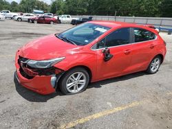 Chevrolet Cruze salvage cars for sale: 2017 Chevrolet Cruze LT