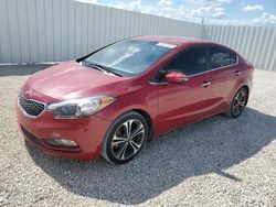 Salvage cars for sale at Arcadia, FL auction: 2015 KIA Forte EX