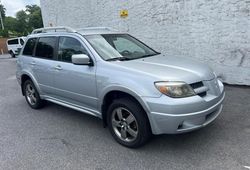 Salvage cars for sale at York Haven, PA auction: 2006 Mitsubishi Outlander SE