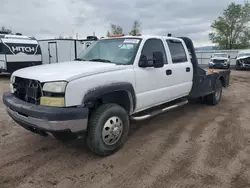 Salvage trucks for sale at Littleton, CO auction: 2003 Chevrolet Silverado K3500