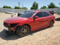 Vehiculos salvage en venta de Copart Oklahoma City, OK: 2021 Toyota Camry SE