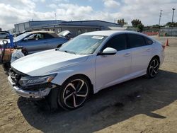 Salvage cars for sale from Copart San Diego, CA: 2019 Honda Accord Sport