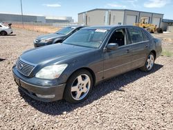 Salvage cars for sale at Phoenix, AZ auction: 2005 Lexus LS 430