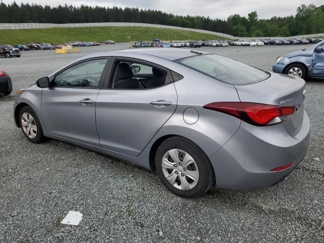 2016 Hyundai Elantra SE