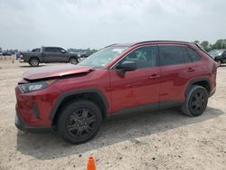 Salvage cars for sale from Copart Houston, TX: 2019 Toyota Rav4 LE