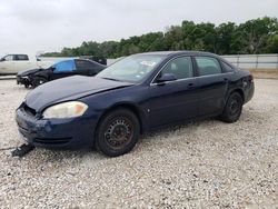Salvage cars for sale from Copart New Braunfels, TX: 2008 Chevrolet Impala LS