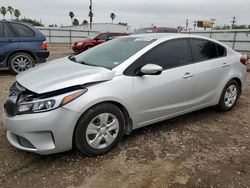 Salvage cars for sale at Mercedes, TX auction: 2017 KIA Forte LX