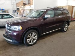 Salvage cars for sale from Copart Ham Lake, MN: 2012 Dodge Durango Crew