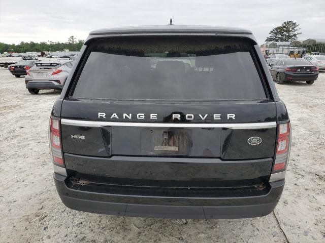 2016 Land Rover Range Rover HSE