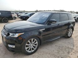 Salvage cars for sale from Copart Houston, TX: 2016 Land Rover Range Rover Sport HSE
